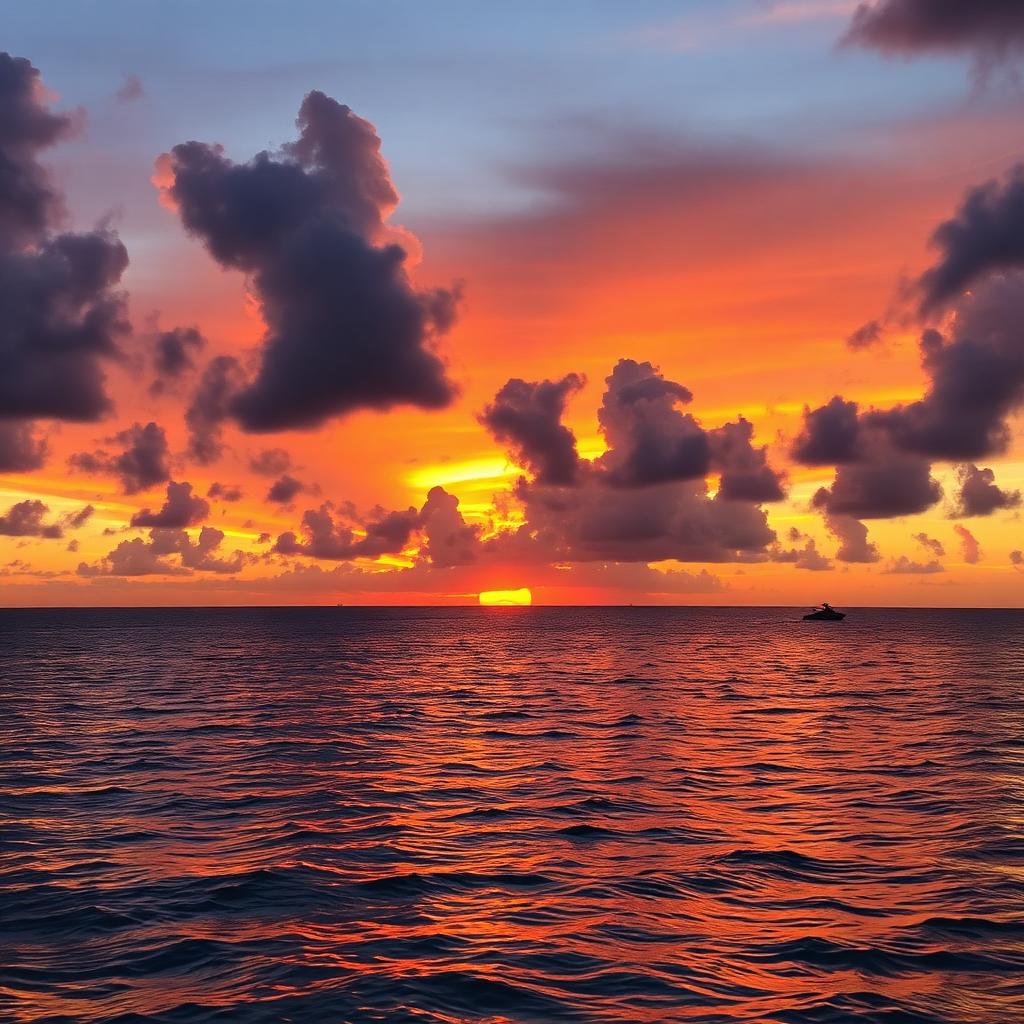 Florida Gulf coast sunset